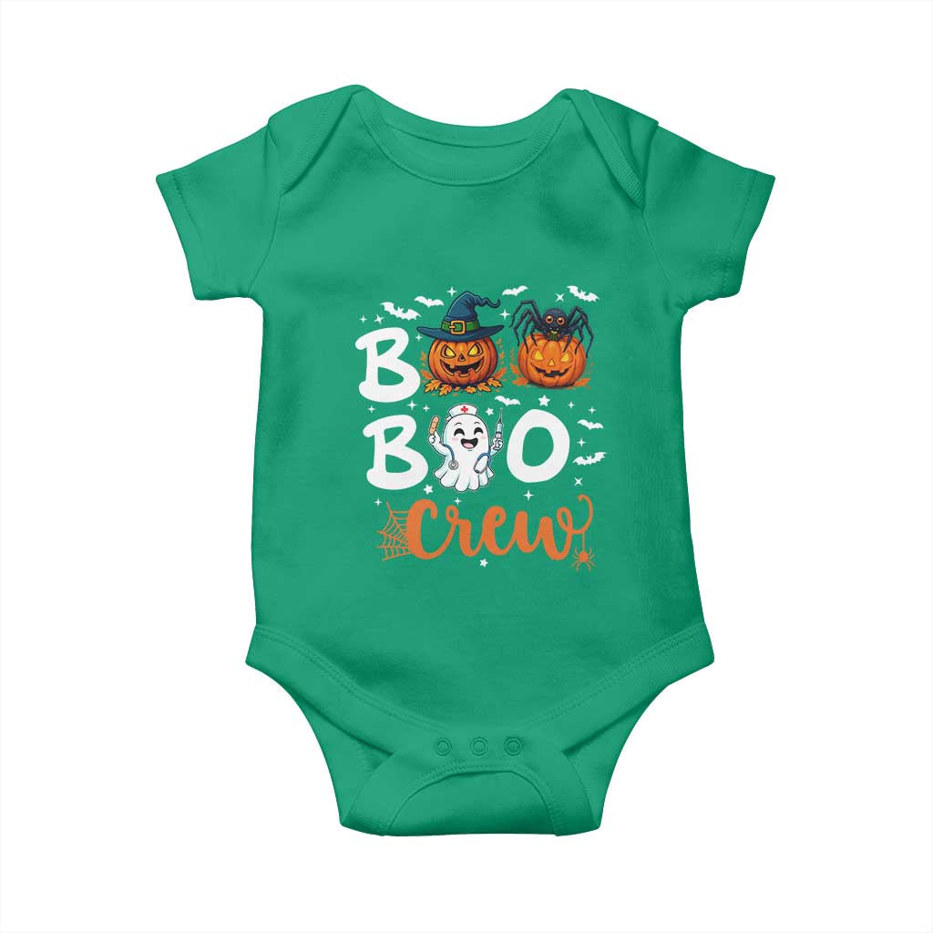 Boo Boo Crew Nurse Ghost Halloween Baby Onesie - Wonder Print Shop