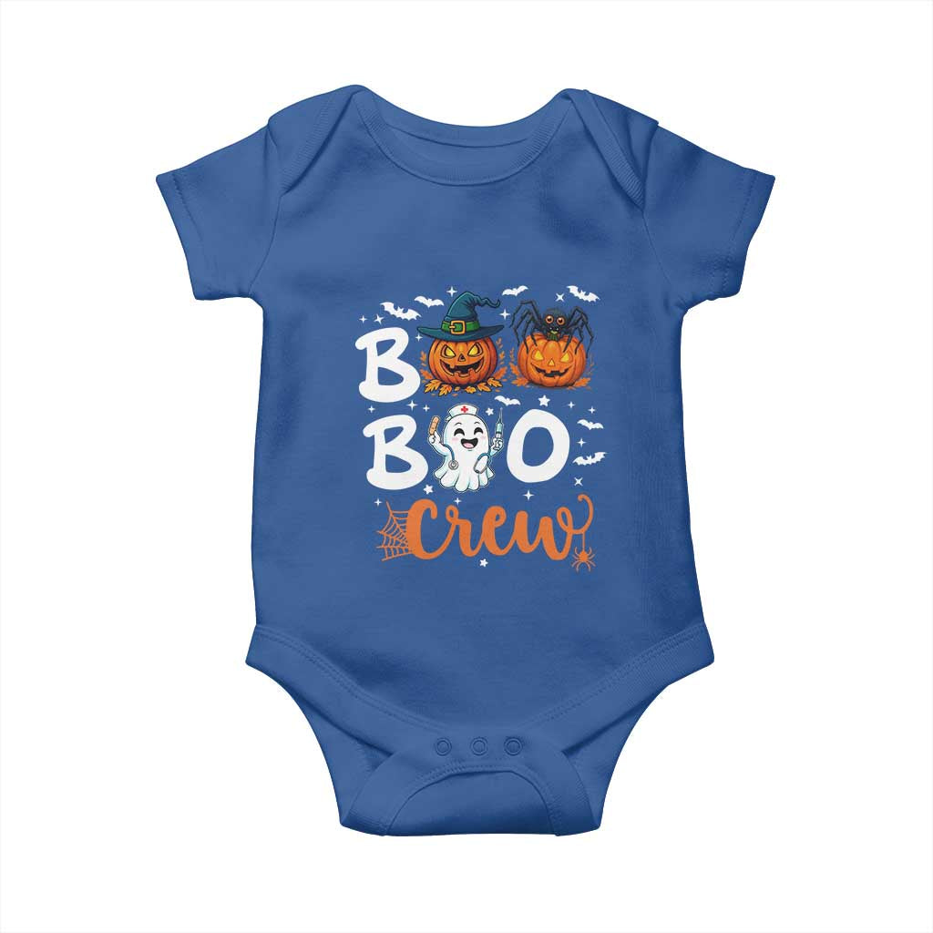 Boo Boo Crew Nurse Ghost Halloween Baby Onesie - Wonder Print Shop
