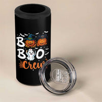 Boo Boo Crew Nurse Ghost Halloween 4 in 1 Can Cooler Tumbler