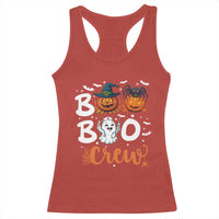 Boo Boo Crew Nurse Ghost Halloween Racerback Tank Top - Wonder Print Shop