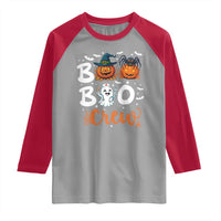 Boo Boo Crew Nurse Ghost Halloween Raglan Shirt - Wonder Print Shop