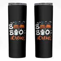Boo Boo Crew Nurse Ghost Halloween Skinny Tumbler