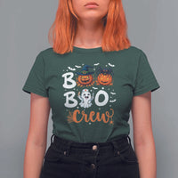 Boo Boo Crew Nurse Ghost Halloween T Shirt For Women - Wonder Print Shop