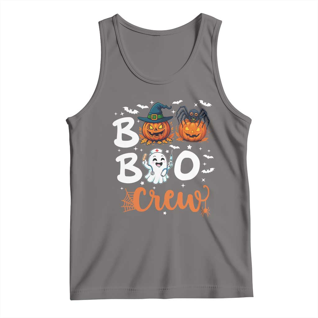 Boo Boo Crew Nurse Ghost Halloween Tank Top - Wonder Print Shop