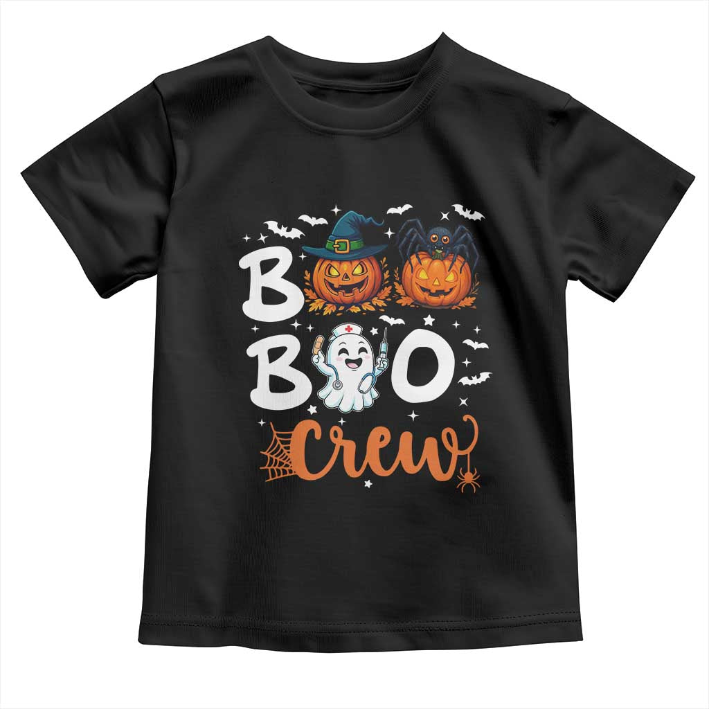 Boo Boo Crew Nurse Ghost Halloween Toddler T Shirt - Wonder Print Shop