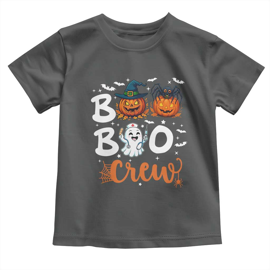 Boo Boo Crew Nurse Ghost Halloween Toddler T Shirt - Wonder Print Shop