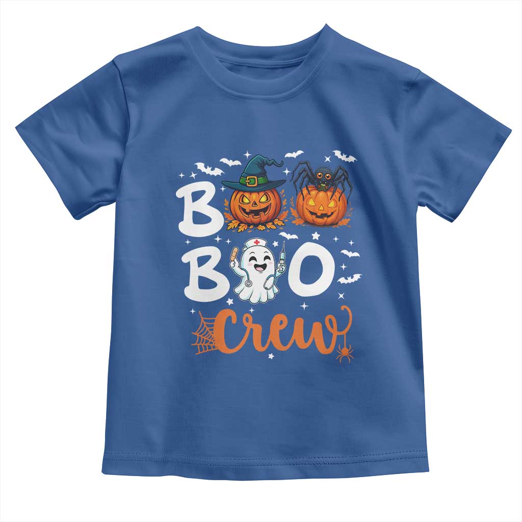 Boo Boo Crew Nurse Ghost Halloween Toddler T Shirt - Wonder Print Shop