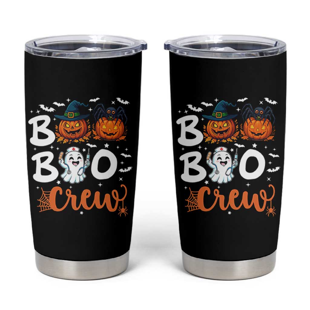 Boo Boo Crew Nurse Ghost Halloween Tumbler Cup