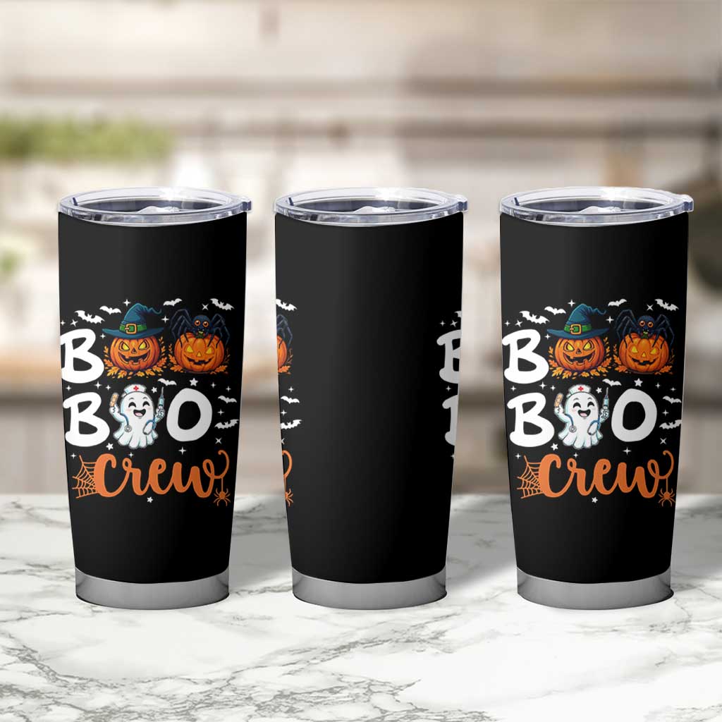 Boo Boo Crew Nurse Ghost Halloween Tumbler Cup