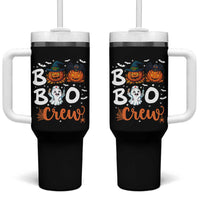 Boo Boo Crew Nurse Ghost Halloween Tumbler With Handle