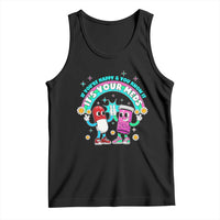 If You Are Happy And You Know It It Is Your Meds Tank Top Funny Pills Mental Health - Wonder Print Shop