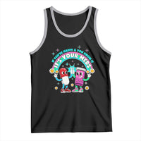 If You Are Happy And You Know It It Is Your Meds Tank Top Funny Pills Mental Health - Wonder Print Shop