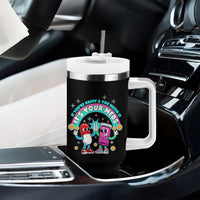 If You Are Happy And You Know It It Is Your Meds Tumbler With Handle Funny Pills Mental Health