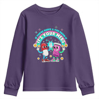 If You Are Happy And You Know It It Is Your Meds Youth Sweatshirt Funny Pills Mental Health - Wonder Print Shop