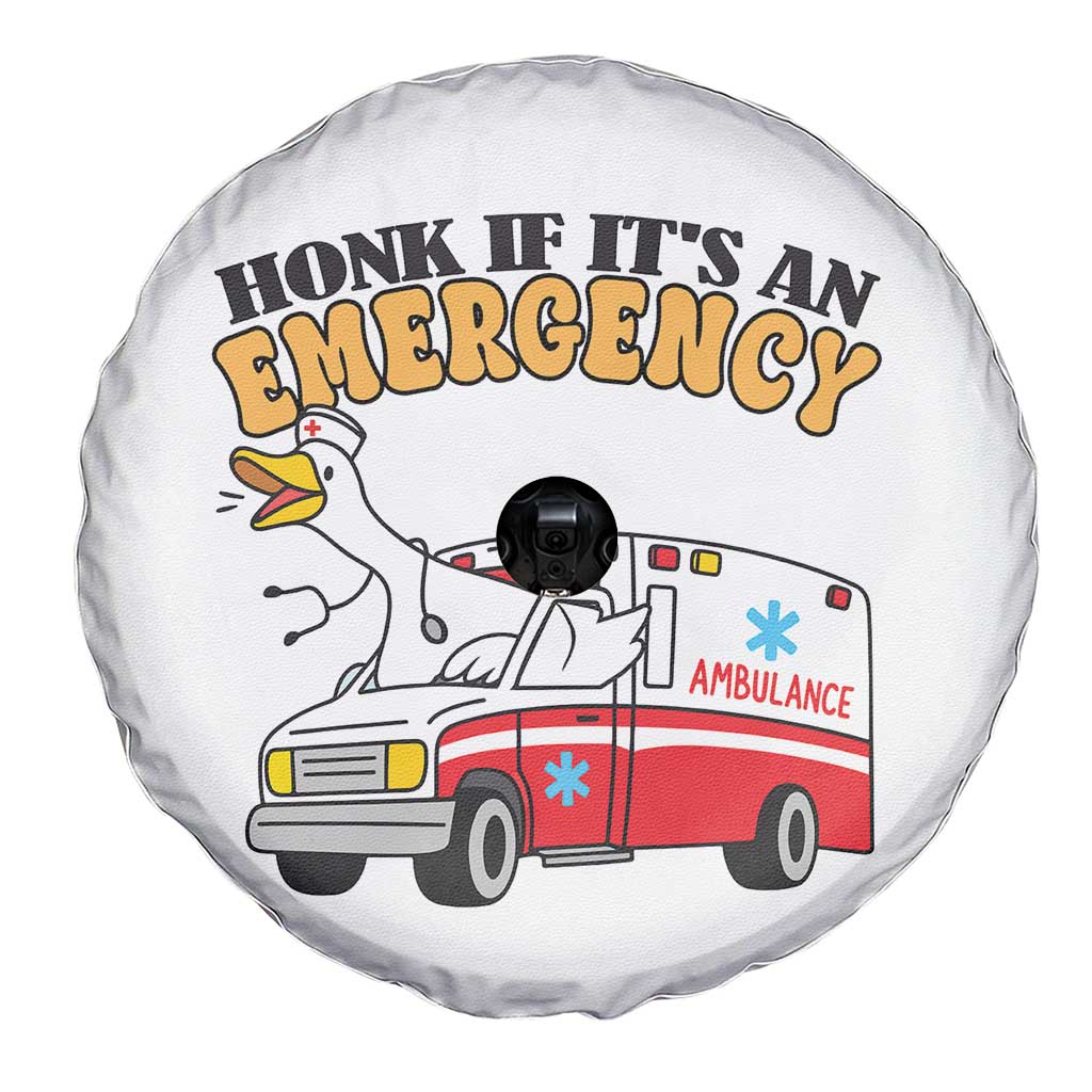 Registered Goose Nurse Spare Tire Cover Honk If It Is An Emergency - Wonder Print Shop