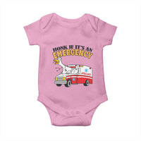 Registered Goose Nurse Baby Onesie Honk If It Is An Emergency - Wonder Print Shop