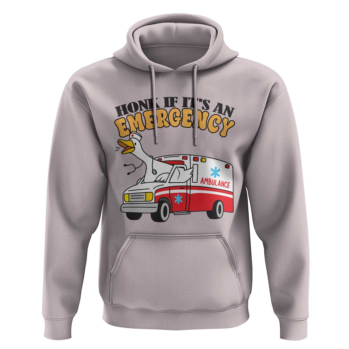 Registered Goose Nurse Hoodie Honk If It Is An Emergency - Wonder Print Shop