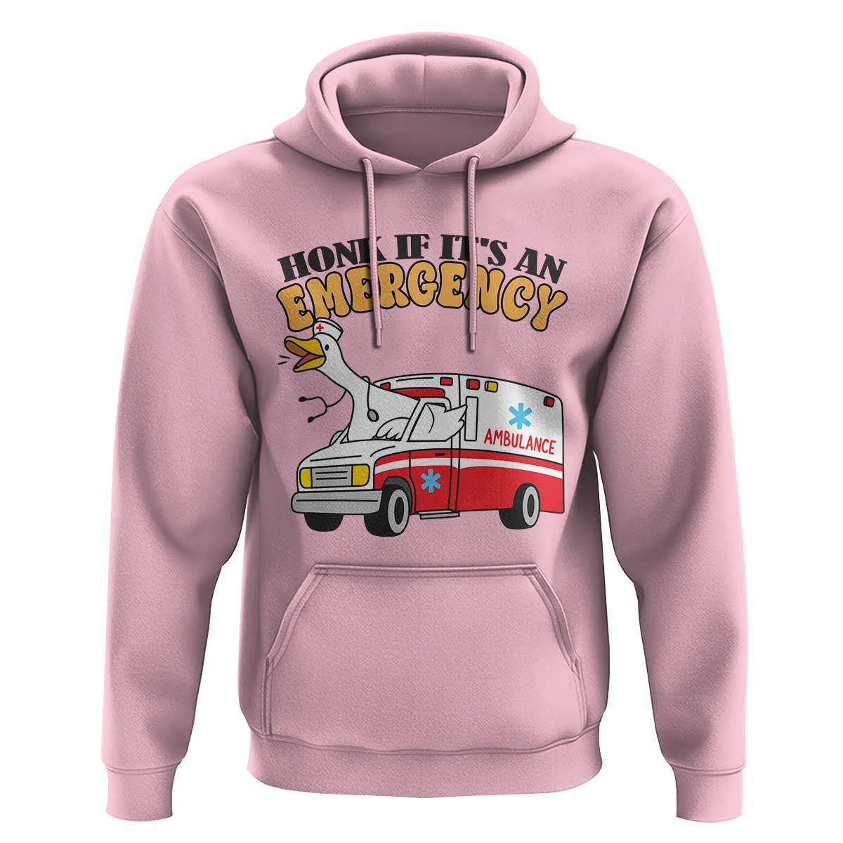 Registered Goose Nurse Hoodie Honk If It Is An Emergency - Wonder Print Shop