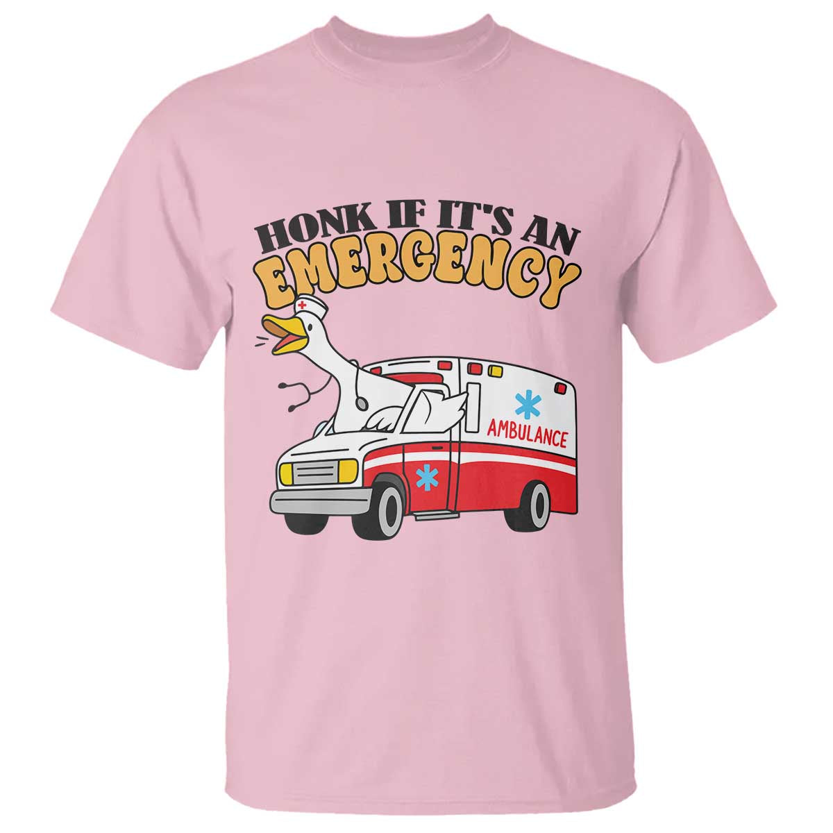 Registered Goose Nurse T Shirt Honk If It Is An Emergency - Wonder Print Shop