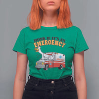 Registered Goose Nurse T Shirt For Women Honk If It Is An Emergency - Wonder Print Shop