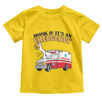 Registered Goose Nurse Toddler T Shirt Honk If It Is An Emergency - Wonder Print Shop