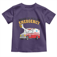 Registered Goose Nurse Toddler T Shirt Honk If It Is An Emergency - Wonder Print Shop