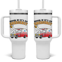 Registered Goose Nurse Tumbler With Handle Honk If It Is An Emergency