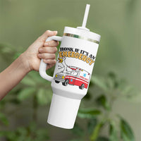 Registered Goose Nurse Tumbler With Handle Honk If It Is An Emergency