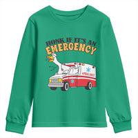 Registered Goose Nurse Youth Sweatshirt Honk If It Is An Emergency - Wonder Print Shop