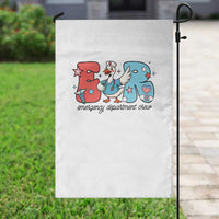 ER Nurse Silly Goose Garden Flag Funny Emergency Department - Wonder Print Shop