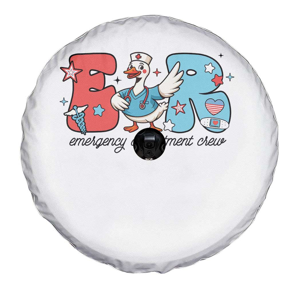 ER Nurse Silly Goose Spare Tire Cover Funny Emergency Department - Wonder Print Shop