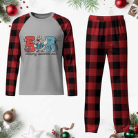 ER Nurse Silly Goose Plaid Pajama Set Funny Emergency Department - Wonder Print Shop
