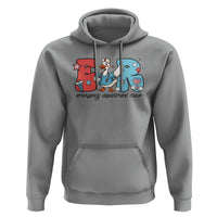 ER Nurse Silly Goose Hoodie Funny Emergency Department - Wonder Print Shop