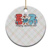 ER Nurse Silly Goose Ceramic Ornament Funny Emergency Department - Wonder Print Shop