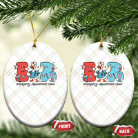 ER Nurse Silly Goose Ceramic Ornament Funny Emergency Department - Wonder Print Shop
