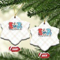 ER Nurse Silly Goose Ceramic Ornament Funny Emergency Department - Wonder Print Shop