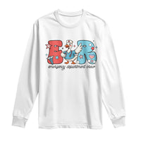ER Nurse Silly Goose Long Sleeve Shirt Funny Emergency Department - Wonder Print Shop
