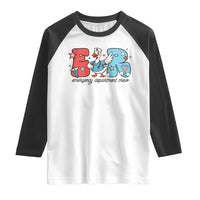 ER Nurse Silly Goose Raglan Shirt Funny Emergency Department - Wonder Print Shop