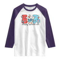 ER Nurse Silly Goose Raglan Shirt Funny Emergency Department - Wonder Print Shop