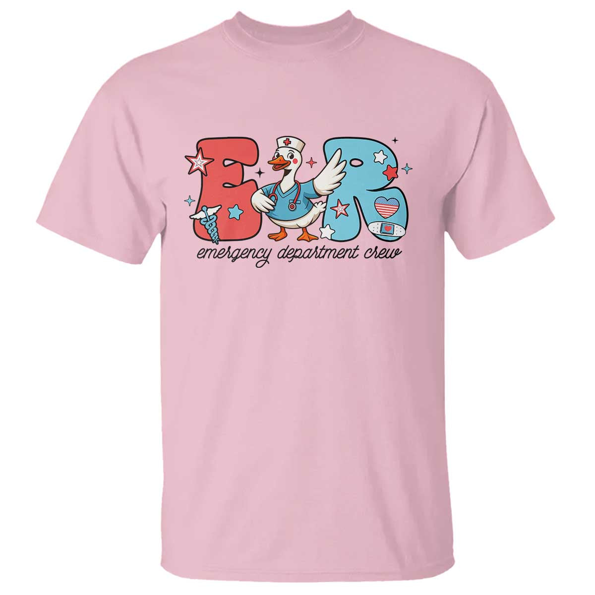 ER Nurse Silly Goose T Shirt Funny Emergency Department - Wonder Print Shop