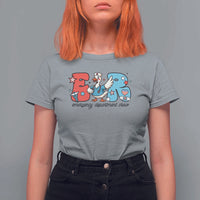 ER Nurse Silly Goose T Shirt For Women Funny Emergency Department - Wonder Print Shop