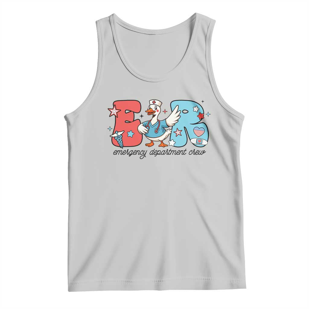 ER Nurse Silly Goose Tank Top Funny Emergency Department - Wonder Print Shop