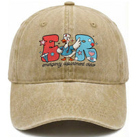 ER Nurse Silly Goose Washed Cotton Baseball Cap Funny Emergency Department