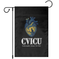 CVICU Nurse Cat Starry Night Garden Flag Cardiovascular Intensive Care Unit - Wonder Print Shop