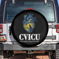 CVICU Nurse Cat Starry Night Spare Tire Cover Cardiovascular Intensive Care Unit - Wonder Print Shop