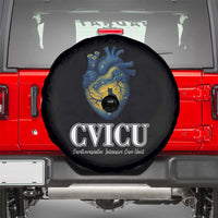 CVICU Nurse Cat Starry Night Spare Tire Cover Cardiovascular Intensive Care Unit - Wonder Print Shop