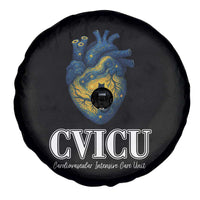 CVICU Nurse Cat Starry Night Spare Tire Cover Cardiovascular Intensive Care Unit - Wonder Print Shop