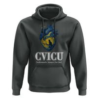 CVICU Nurse Cat Starry Night Hoodie Cardiovascular Intensive Care Unit - Wonder Print Shop