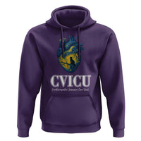 CVICU Nurse Cat Starry Night Hoodie Cardiovascular Intensive Care Unit - Wonder Print Shop