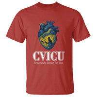CVICU Nurse Cat Starry Night T Shirt Cardiovascular Intensive Care Unit - Wonder Print Shop